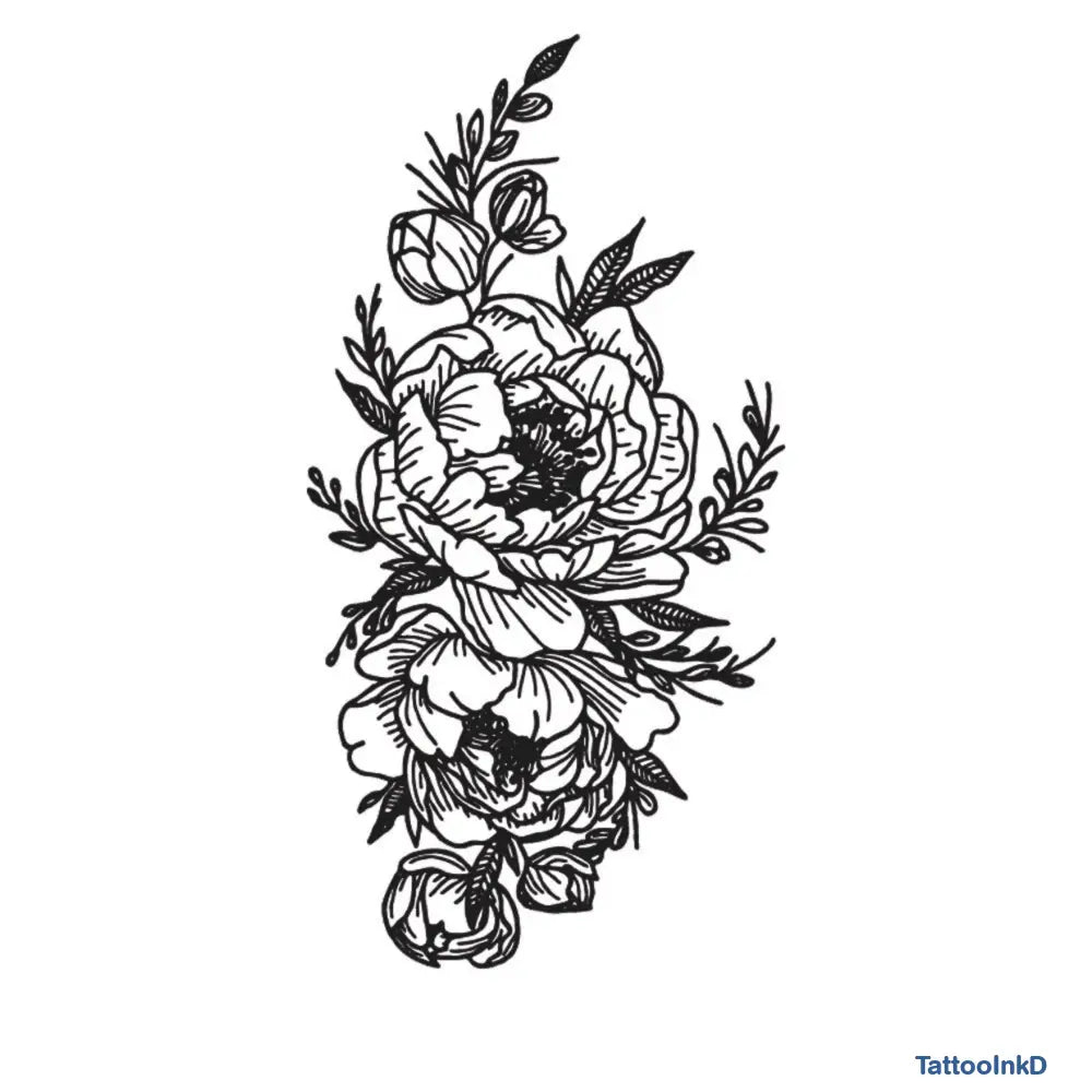 Floral Cascade Stack