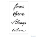 Focused Belief Script