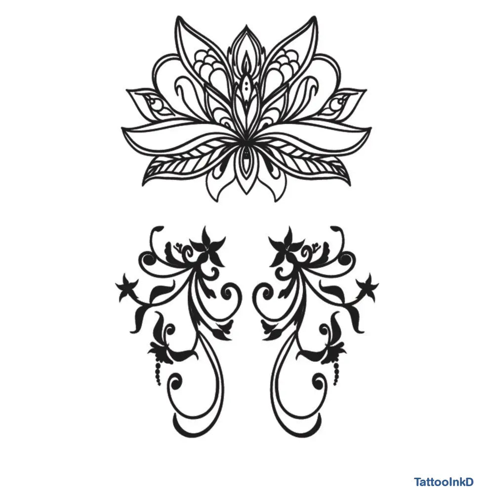 Lotus Crest Pair