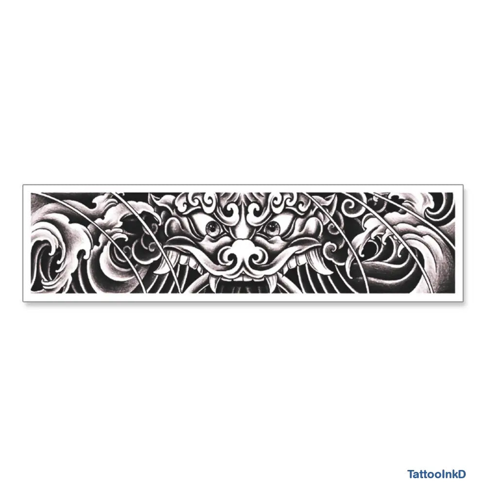 Mythic Dragon Mask Armband