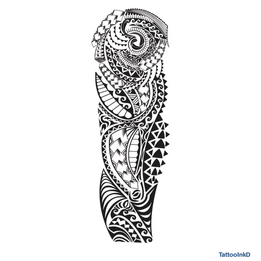 Polynesian Warrior Path Sleeve