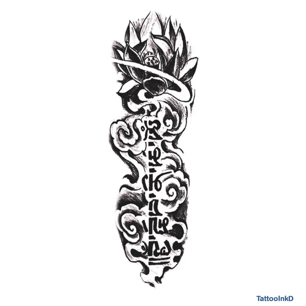 Sacred Script Smoke Sleeve